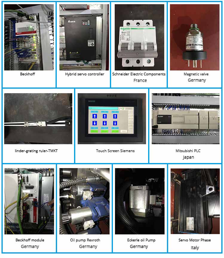 hydraulic press machine components